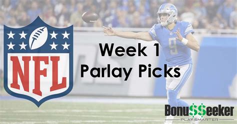 picks and parlays nfl|nfl parlay picks this week.